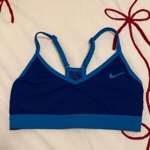 Two Toned Blue Nike Sports Bra Size XS